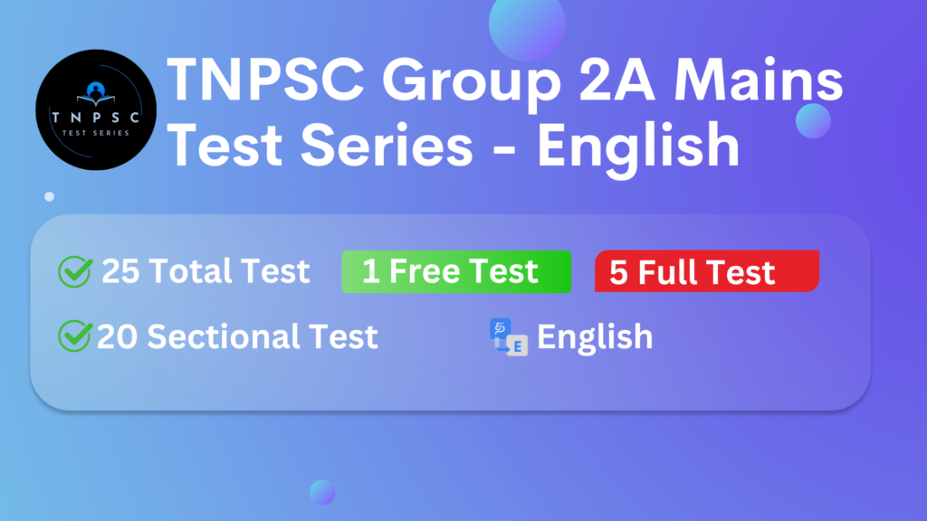 TNPSC Group 2A